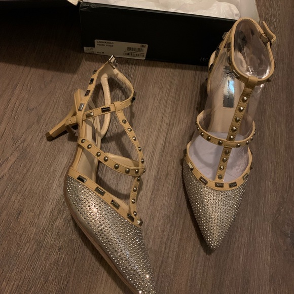 Brand new INC caged style heels, comes with box - Picture 2 of 5